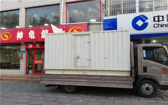 什运乡出租发电机施工案例