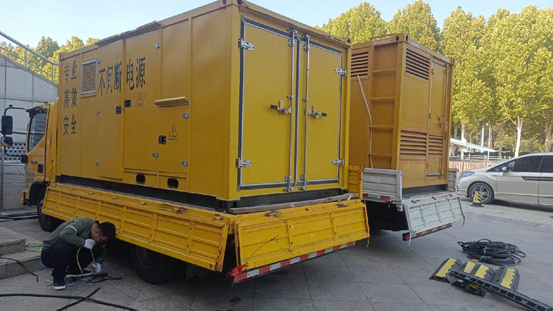 什运乡柴油发电机组和UPS电源配合使用时的注意事项